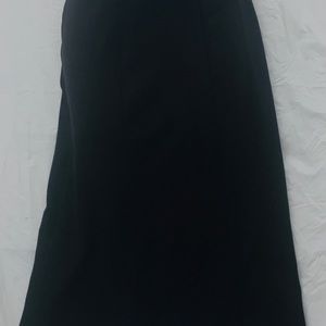 Black Skirt, mid length, size 10